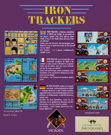 Iron Trackers box cover back